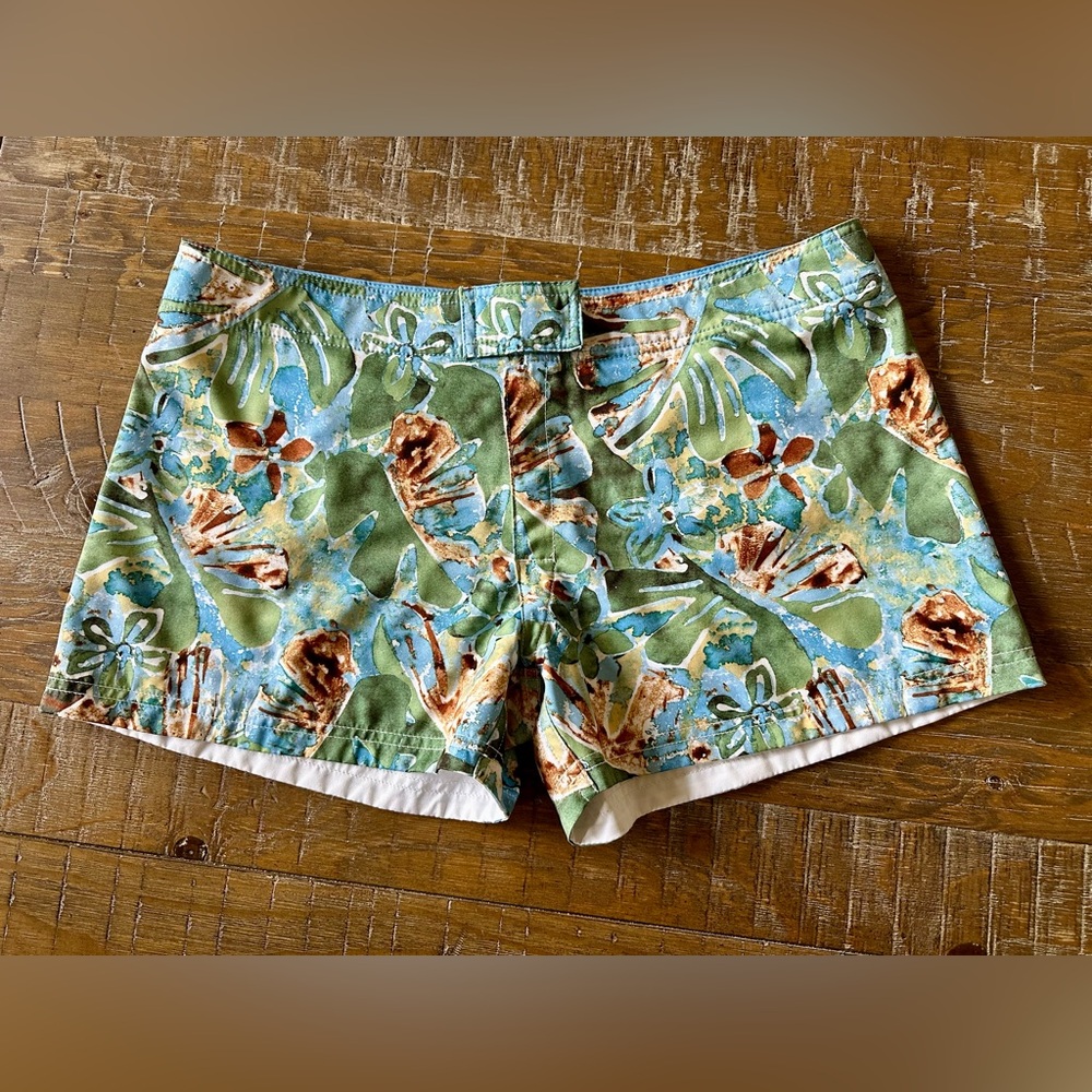 Crazy Shirts Reversible Surf Shorts, Size 12